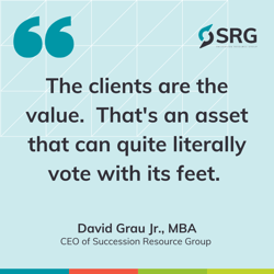 building practice value with clients quote